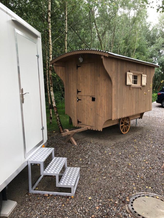 Schaeferwagen Im Herzen Vom Unterallgaeu Erkheim Exterior foto